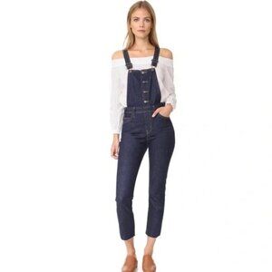 Levi’s Orange Tab Overalls Size 25 Raw Fray Hem